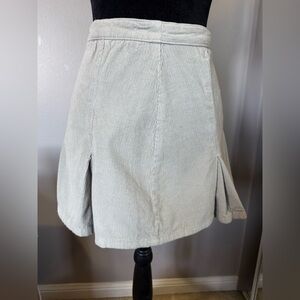 BDG Corduroy Mini Skirt with Side Slits